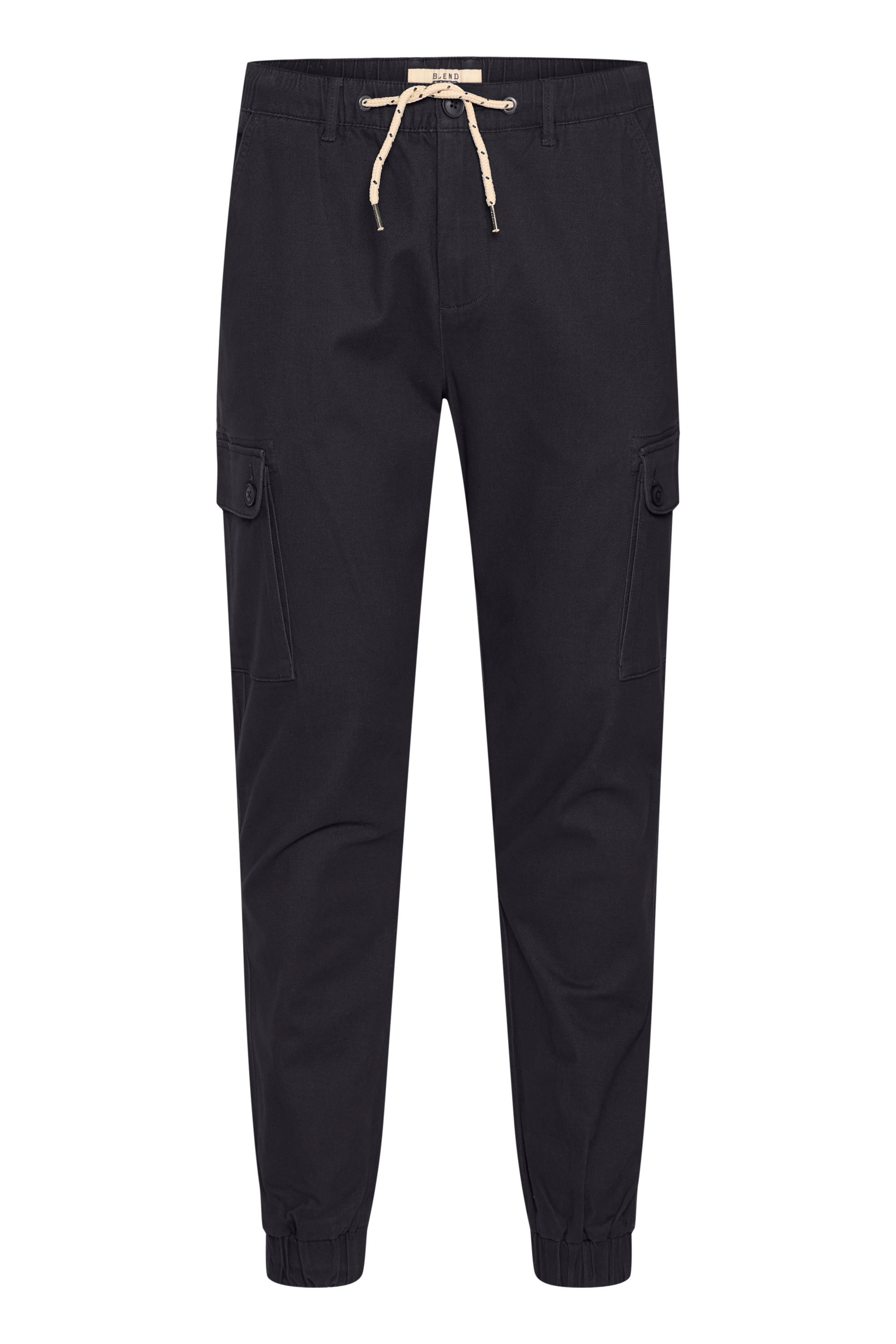 Cargohose BLEND "Cargohose BHSellini", Damen, Gr. 30, Länge 30, schwarz, Obermaterial: 98% Baumwolle CO. 2% Elasthan EL., Hosen Cargohose Image