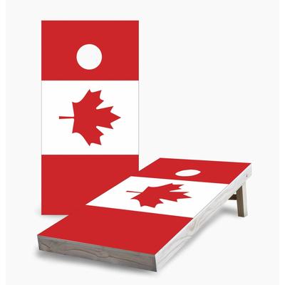 Canadian Flag Cornhole Boards