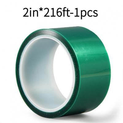 TEMU Yitape Resin Tape For Painting, Anodizing, , Resin Tape For Resin Molding-industrial Tape Temperature Masking Tape Heat Pet Tape, 2in*108ft/2in*216ft Image
