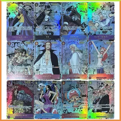 Anime ONE PIECE FAI DA TE ACG Nami Shanks Rufy Ace Hancock Law Sabo Eustass Giocattoli per bambini