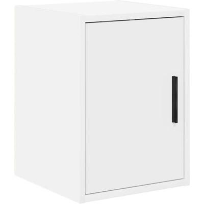 Garagen-Wandschrank Weiß Holzwerkstoff vidaXL Image