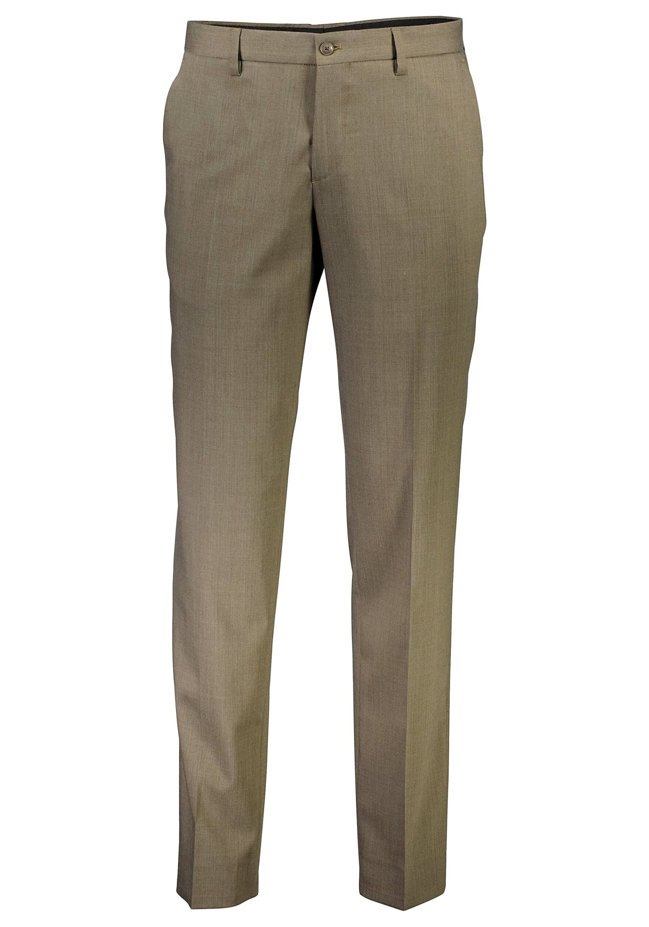 Anzughose LINDBERGH "Lindbergh Anzughose", Herren, Gr. 29, beige (dk sand mel), Obermaterial: 54% Polyester, 44% Wolle, 2% Elasthan; Futter: 95% Polyester, 5% Elasthan, Hosen Image