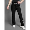 Jogger Pants KANGAROOS, Damen, Gr. 22, K + L Gr, schwarz, Sweatware, Obermaterial: 57% Baumwolle, 38% Polyester, 5% Elasthan, unifarben, sportlich, comfort fit lang, Hosen, Große Größen