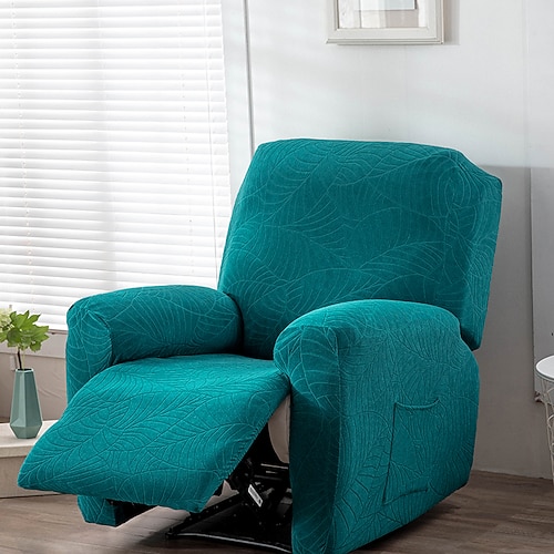 Jacquard-Sofabezug, wasserdicht, elastischer Spandex-Sofabezug für Lazy Boy-Sessel, einfarbig, Schonbezüge für Liegestühle, Möbelschutz Image