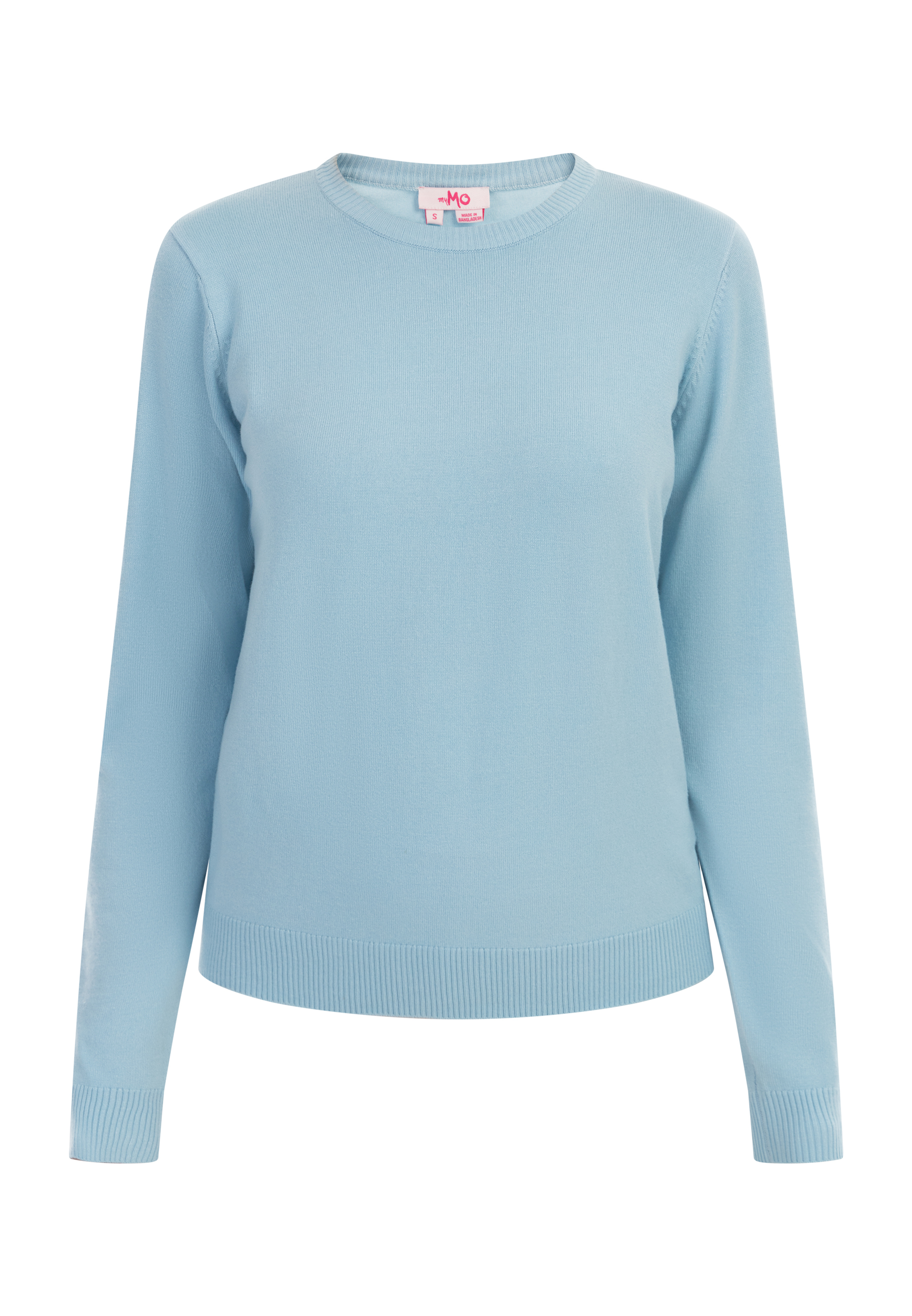 Mymo Strickpullover Damen hellblau Image