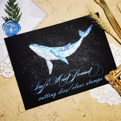 Flower Medley Christmas Serene Sea Life 2025 New Cutting Dies Clear Stamps Roses Layering Stencil