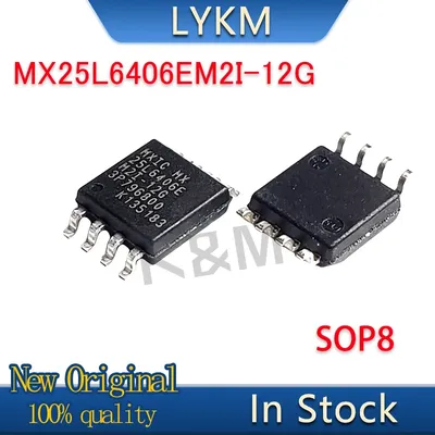 2-5/PCS New Original MX25L6406EM2I-12G 25L6406E M2I-12G SOP8 8M FLASH Memory chip In Stock