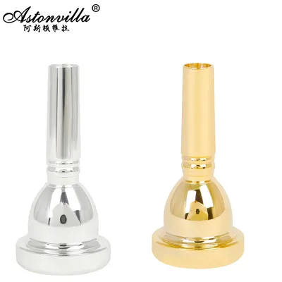 ﻿ Bach 12.7mm Tenor Trombone Mouthpiece Professional Large 5G Horn Mouth Musical Instrument Parts