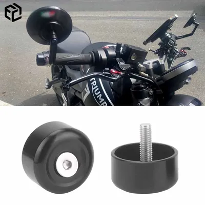 Motorcycle Aluminium Alloy Handlebar End Plug For Triumph Bonneville T120 T100 Bobber Speedmaster