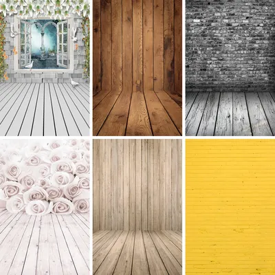 Photography background cloth Festival scene layout studio 3D background real wood grain panel wall