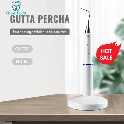 Dental Obturation Pen Endodontic Gutta Percha Cutter Hot Melt Filling Gun System 2Tips