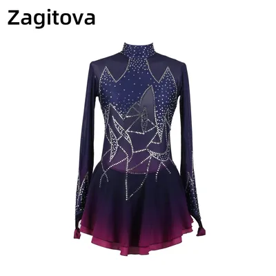 ZAGITOVA Figure Skating Dress Women Girl Performance Rhythmic Gymnastics Competition Ice Skating