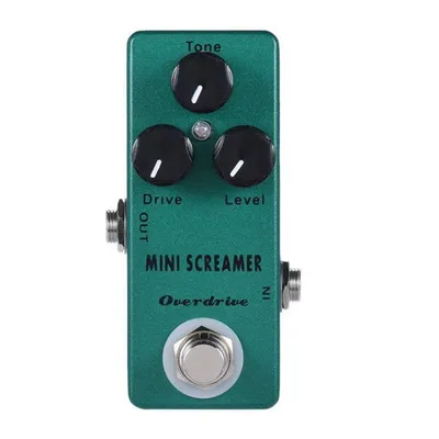 MOSKY Audio MINI SCREAMER Tube Effect Pedal Overdrive Support for Guitar Synthesizer Double Bass