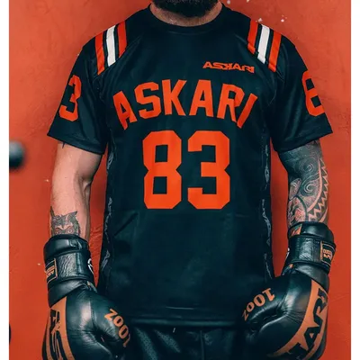 2024 New Vintage Askari Classics karate Free Sparring MUAY THAI Boxing Match BALLER JERSEY
