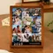 Personalized wooden photo frames, custom photo frame ornaments, simple holiday gifts indoors,