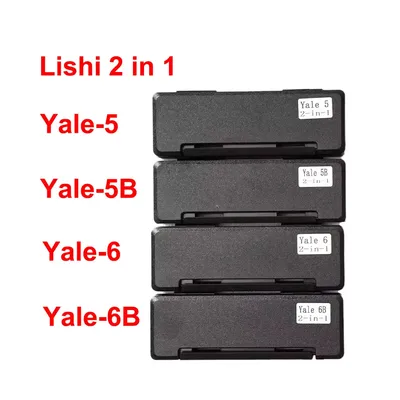New LISHI 2 In 1 YALE-5 YALE 5B YALE-6 YALE 6B Tool For Instacode Database Yale 244 2 in 1 tools