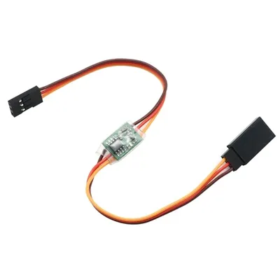 M6CA PPM/PWM Servo Signal Amplifier 180 Degree Steering Gear Signal Expander 3V-16V Extension Cord