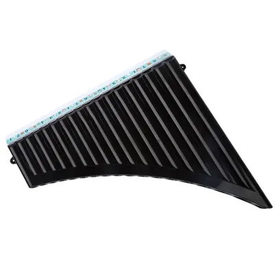 18 Pipes Pan Flute C Key Panpipes Pan Pipes with Mouthpiece Wind Instrument for Students Beginners