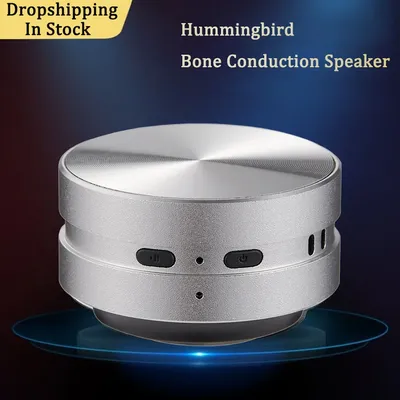 Hot Hummingbird Bone Conduction Speaker Wireless Bluetooth-Compatible TWS Stereo Sound Mini Speaker