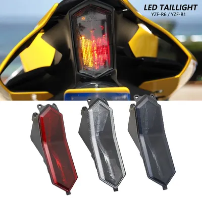 YZFR1 LED Integrated Tail Turn Signals Light For Yamaha YZF R1 R1M R1S 2015 2016 2017 2018 2019 2020