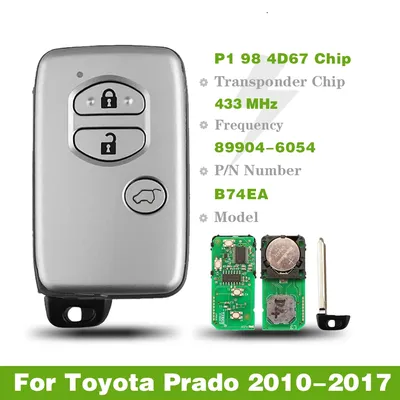 CN007230 Aftermarket For Toyota Prado 2010-2017 Proximity Smart Key Remote 433MHz Board No