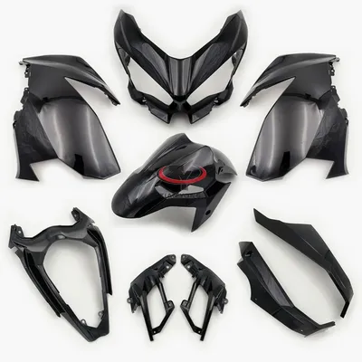 For NINJA400 2018-2019-2020-2021-2022-2023 Fit Ninja 400 Fairing Accessories Green Black Bodywork