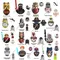 Hot Toys Clone Star Wars Figure Brick Mandalorians Savage Opress Sabine Wren Action Collect Model