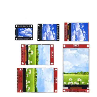 TFT Display 0.96/1.3/1.44/1.77/1.8/2.0/2.4/2.8 inch IPS 7P SPI HD 65K Full Color LCD Module ST7735