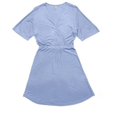Mazine - Women's Faux-Wrap Jersey Dress - Kleid Gr M lila Image