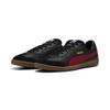 Fußballschuh PUMA "KING 21 IT Fußballschuhe Erwachsene", Gr. 41, schwarz schwarz crimson rot, Obermaterial: Synthetik, Kuhleder; Futter: Synthetik; Innensohle: Textil; Laufsohle: Gummi, Schuhe