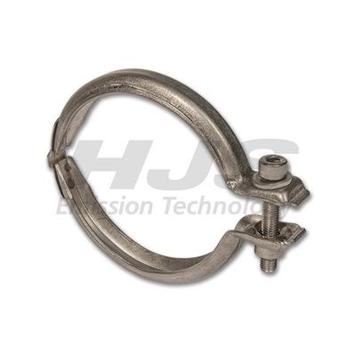 HJS Rohrverbinder, Abgasanlage links Ø92mm 92mm für INFINITI SKODA VW SEAT AUDI MERCEDES-BENZ PORSCHE NISSAN 000.995.36.