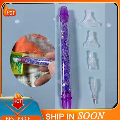 TEMU Star Diamond Painting Pen Set - Diy Diamond Painting Point Drill Pens For Crafts