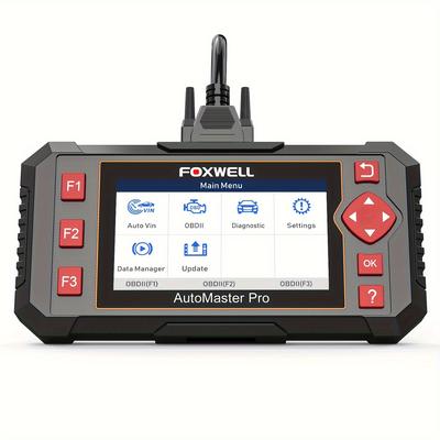 TEMU Foxwell Car Scanner Scanner Abs Srs Transmission, Code Reader, Scan Tool With Srs, Auto Diagnostic Tool Scan Car Scanner Abs Srs Engine