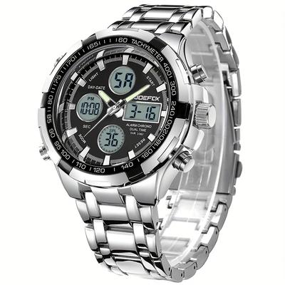 TEMU Good Men's Watch, , Band, Water-resistant, Alarm, Date, Multi-functional Design, For Business Men