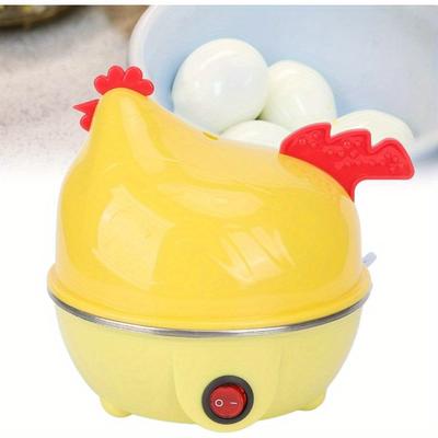 TEMU Electric Egg Cooker, Multifunction Egg Cooker, Chicken Shape Boiler, Automatic Shut Off Mini , Kitchen Gadgets For Eggs