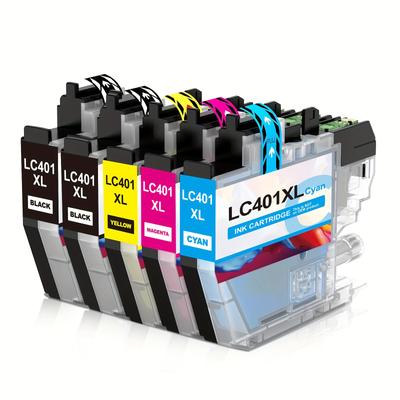 TEMU Lc401xl Lc401 Ink Cartridges Compatible For Ink Cartridges Lc401 Use Mfc-j1010dw Mfc-j1012dw Mfc-j1170dw Ink (5 , 2 1 1 1 )