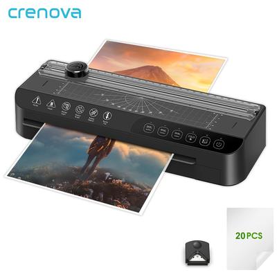 TEMU Crenova Laminating Machine W/ Rounded Corners 20pcs Film (a4*10 A5*5 A6*5) Protection Photos