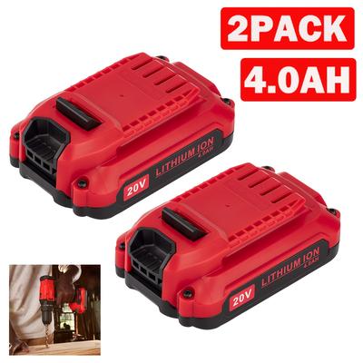 TEMU 2pack 4.0ah Lithium-ion Compatible With 20v Battery Cmcb202 Cmcb205 Cmcb204 Cmcb206 Cmcb201 Max V20 Series Tools