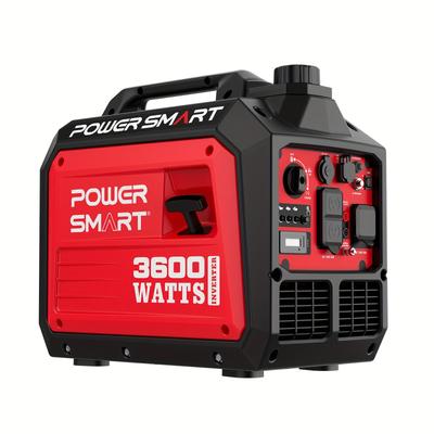 TEMU 3600w Portable Gas - , Rv Ready With 30a Outlet, , Epa , Quiet Technology & - Home Backup, Emergency Use & Camping