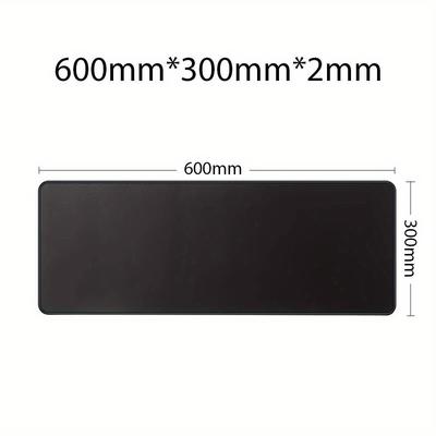 TEMU Large Gaming Mouse Pad, Rubber Base Office Desk Mat, Non-slip, , For Pc, Keyboard & Computer, Gamer Accessories