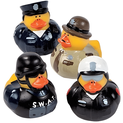 TEMU 12-pack Police Rubber Ducks â€“ Police Party Favors, Decorations, And Birthday Supplies For Police Themed Events