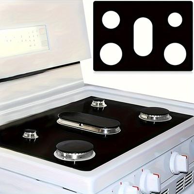 TEMU 1 Gas Stove Top Protector, Gas Stove Seal Ring, Reusable Gas Stove Top Protector, Washable Gas Stove Ring, Stove Top Protector, Kitchen Gadgets, Household Kitchen Items Perfect