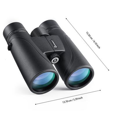 TEMU 10x , 42mm Lens Hd Binoculars, Professional Large View Adults Binoculars, With Prism Fmc Lens For Hiking Bird Watching Hunting Travelling Camping