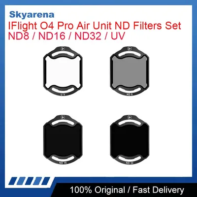iFlight ND Filters Set ND8 / ND16 / ND32 / UV Filter for DJI O4 Pro Air Unit FPV parts