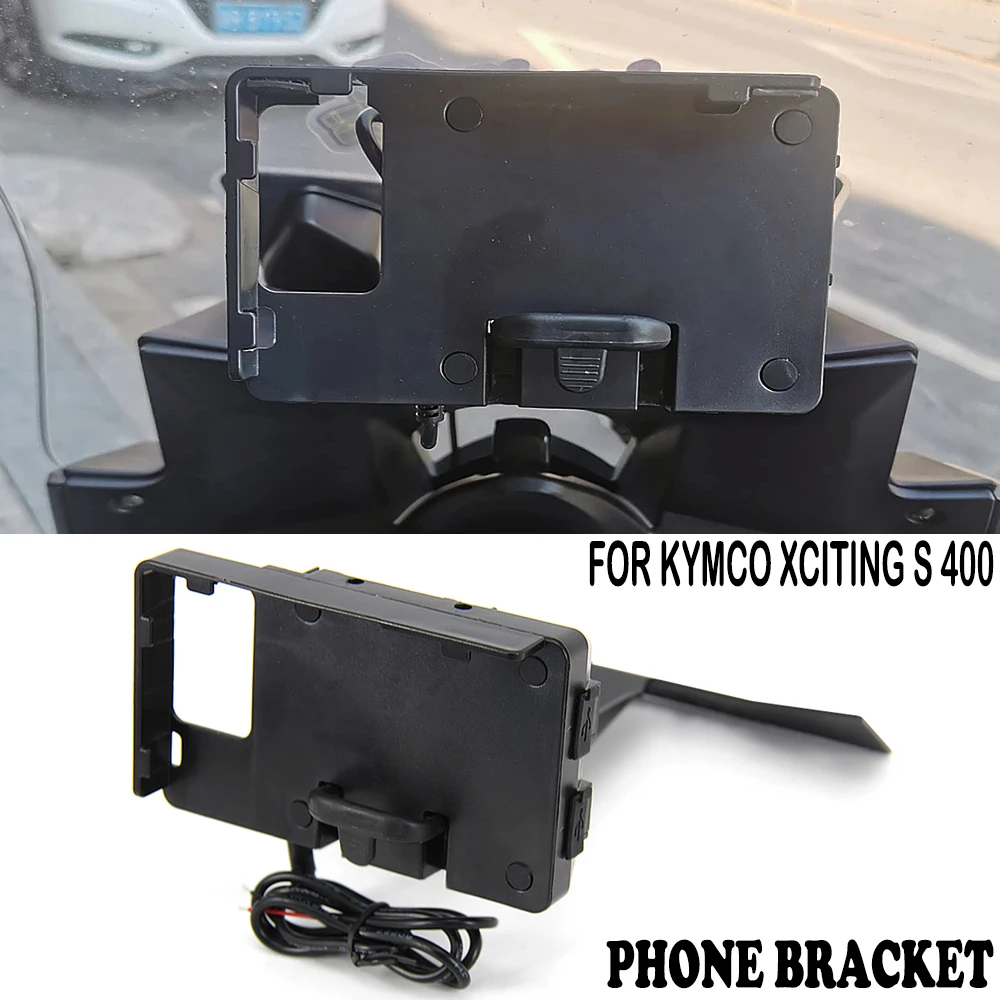 Für Kymco XCITING S 400 S400 Telefon Navigation Halterung GPS Mobile Taiwan Importiert Rudern Guang Yang Motorrad Zubehör Stehen Image