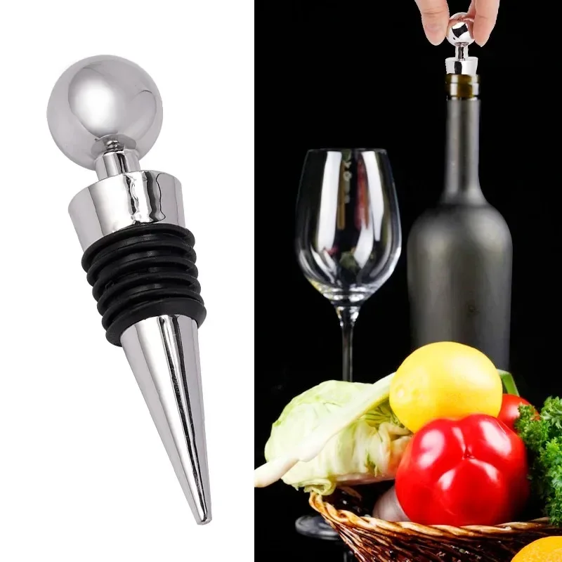 3 Stück Flaschen verschluss Weinlagerung Twist Cap Plug wieder verwendbare Kunststoff vakuum versiegelte Flaschen verschluss Champagner Stopper Wein Geschenke Image