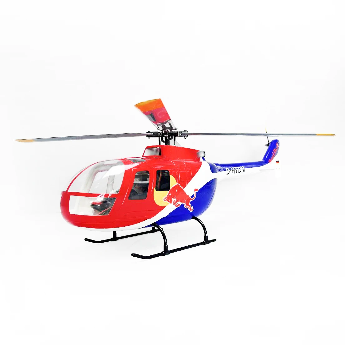 Roban 450 Größe BO-105 Red Bull Heilcopter RC Heilcopter GPS-Modus X2 Flugsteuerungssystem LED-Beleuchtungssystem RTF-Version