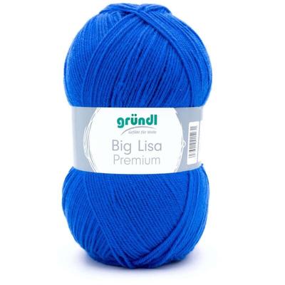 Wolle Big Lisa Premium 250 g royalblau Handarbeit - Gründl Image