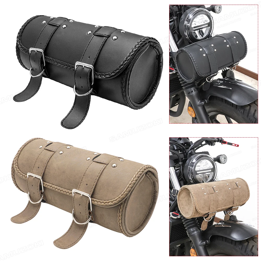 Accessoires de Moto en cuir PU sac à dos de Moto bagages de Moto sac de selle de Moto Honda Yamaha Suzuki Harley XL883 XL1200