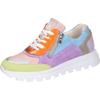 Keilsneaker WALDLÄUFER "H-AJALA", Damen, Gr. 5 (38), bunt (multicolor), Nubukleder, Lackleder, Veloursleder, Glattleder, sportlich, Schuhe Sneaker, Profilsohle, H-Weite, Freizeitschuh, Halbschuh, Schnürschuh